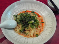 「汁なし担担麺」@四川担担麺 杏亭の写真