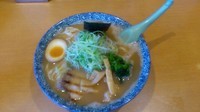 「ラーメン(白濁醤油)670円+大盛50円」@麺屋青山 臼井店の写真