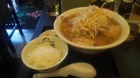 「ねぎラーメン大盛」@喜多方ラーメン 坂内 京橋店の写真