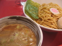 「味玉つけ麺（あつもり）」@麺屋しのはら 三日月食堂の写真