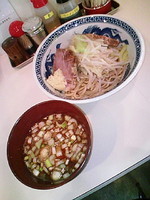 「魚豚つけ麺（並）７５０円」@麺家ぶんすけの写真