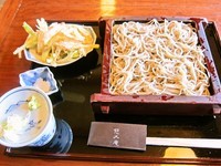 「葱天せいろ（１７００円）」@慈久庵の写真