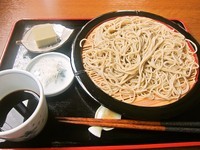 「十割田舎（８５０円）＋ごま豆腐（２５０円）」@そば喜多の写真