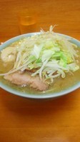 「ラーメン味玉子＋ニンニク」@ラーメン二郎 新橋店の写真