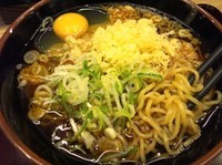 「かけ中華（生卵サービス）350円」@舎鈴 エキュート赤羽店の写真