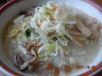 「碧い真珠ラーメン　735円」@麺や 一徹の写真