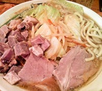 「濃菜麺+はしっこチャーシュー(750円+100円)」@濃菜麺 井の庄の写真