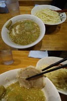 「『塩つけめん 並+半肉増し(￥780+150)』」@つけめん桜坂の写真