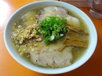 「塩チャーシューメン（1,000円）」@支那そば あおばの写真