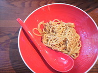 「牡蠣あぶらそば正油Sサイズ400円」@CHABUYA Zutto Branchの写真