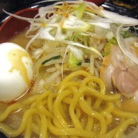 「味噌ラーメン+半熟卵（クーポン）　790円」@麺処 花田 上野店の写真