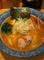 「濃厚魚介らーめん（中盛）【800円】」@麺屋 一燈の写真