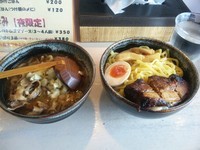 「小悪魔つけ麺+肉増」@麺屋 ののの写真