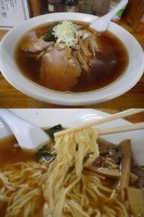 「『チャーシューメン+大盛(￥580+100)』」@手打ちラーメン 笹の写真