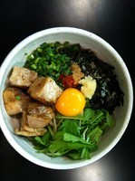 「まぜそば」@らーめん まぜそば てっぺん 春日井店の写真