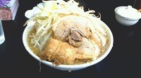 「魚郎ラーメン（野菜ちょっと多め）＋ちょい豚まし」@ラーメン浜田家の写真