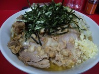 「小油そば　700円」@ラーメン二郎 西台駅前店の写真
