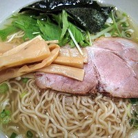 「中華そば（塩）　680円」@魂麺 市川店の写真