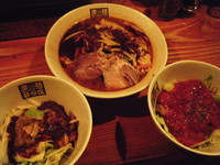 「ミニ辛辛菜麺+トマベジ+カラベジ950円」@濃菜麺 井の庄の写真