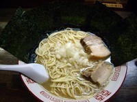 「中華ソバ（大盛り）＋のり、650円（＋100円）＋100円」@中華ソバ 伊吹の写真