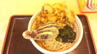 「かき揚げそば」@つだ沼そばの写真