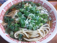 「中華そば　中￥600+ネギ大盛り￥0」@中華そば 晋作の写真