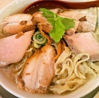 「塩ちゃーしゅー(大盛無料)990円」@麺や 七彩の写真