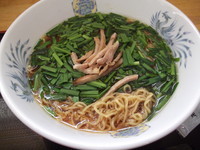 「西方にらラーメン 630円」@都賀西方パーキングエリア下り スナックコーナーの写真