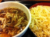 「肉つけ麺（500円）」@梟 環七平和島店の写真