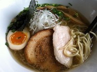 「極煮干しそば（塩）10／30，20食限定　750円」@麺屋 むじゃきの写真