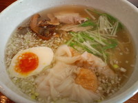 「淡麗中華ワンタン麺　600円（特別価格）」@麺処 芳たけの写真