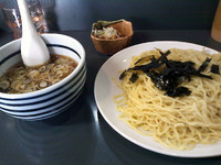 「納豆つけざる大盛(880円)」@つけ麺処 くっちゃいな 沼津店の写真