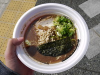 「無鉄砲×中華蕎麦 とみ田 「魂の一杯」：800円」@東京ラーメンショー2011の写真