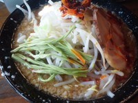 「いけやさんの味噌ら～めん」@麺 池谷精肉店の写真