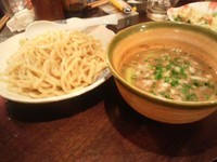 「濃厚鯛にぼつけ麺」@立ち呑み居酒屋 金町製麺の写真