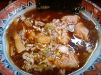 「ワンタン麺　800円」@麺屋 よっ徳れの写真