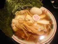 「特製中華そば」@肉煮干し中華そば さいころの写真