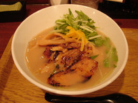 「ゆずラーメン」@麺屋 四季 本店の写真