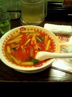 「太陽のラーメン 730円」@太陽のトマト麺 錦糸町本店の写真