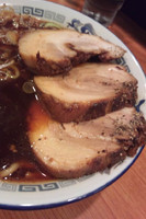 「肉多め　￥900」@富山ブラックラーメン だらんま 神田本店の写真