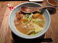 「もつそば」@和醸良麺 すがりの写真