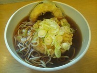 「季節の天ぷらそば　480円」@めん処一ぷく 新座店の写真