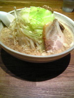 「麓郷ラーメン +Aセット（半チャーハン）」@創作麺料理 竹麓輔工房の写真