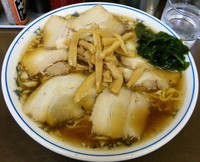 「しなちくチャーシューメン大盛（600円）」@こまつやの写真