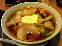 「道頓堀あまウマラーメン￥680(冬期限定)＋バター(無料)」@らあめん花月嵐 上大岡店の写真