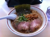 「醤油太麺￥750」@あぢとみ食堂の写真