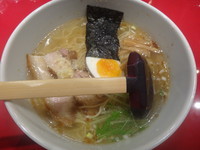 「エビ塩そば(830円)」@らーめん 大山 水戸店の写真