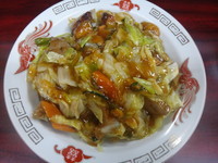 「スタミナ冷やし(700円)」@スタミナラーメン 松喜吉の写真