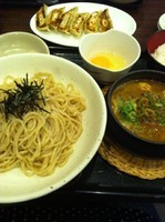 「カレーつけ麺(並)」@ら～めん 元喜神 押熊店の写真