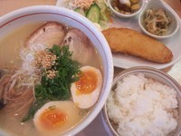 「味玉しお らんち」@富山らぅめんの写真